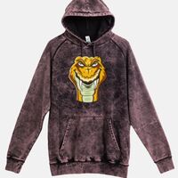 Lane Seven  Vintage Raglan Unisex Pullover Hoodie Thumbnail