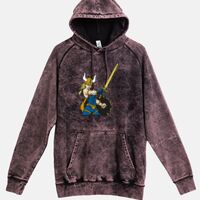 Lane Seven  Vintage Raglan Unisex Pullover Hoodie Thumbnail