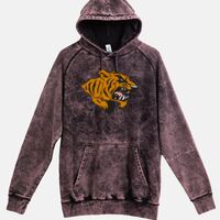 Lane Seven  Vintage Raglan Unisex Pullover Hoodie Thumbnail