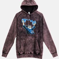 Lane Seven  Vintage Raglan Unisex Pullover Hoodie Thumbnail