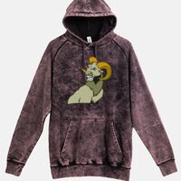 Lane Seven  Vintage Raglan Unisex Pullover Hoodie Thumbnail