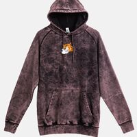 Lane Seven  Vintage Raglan Unisex Pullover Hoodie Thumbnail