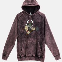 Lane Seven  Vintage Raglan Unisex Pullover Hoodie Thumbnail