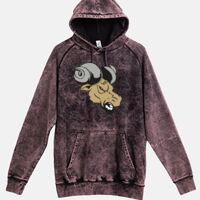 Lane Seven  Vintage Raglan Unisex Pullover Hoodie Thumbnail
