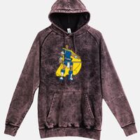 Lane Seven  Vintage Raglan Unisex Pullover Hoodie Thumbnail