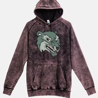 Lane Seven  Vintage Raglan Unisex Pullover Hoodie Thumbnail