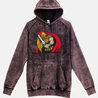 Lane Seven  Vintage Raglan Unisex Pullover Hoodie Thumbnail