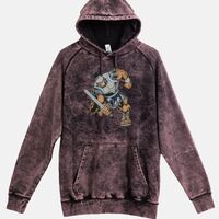 Lane Seven  Vintage Raglan Unisex Pullover Hoodie Thumbnail
