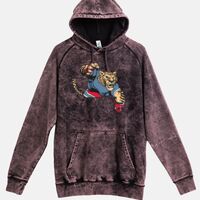 Lane Seven  Vintage Raglan Unisex Pullover Hoodie Thumbnail