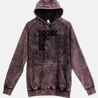 Lane Seven  Vintage Raglan Unisex Pullover Hoodie Thumbnail