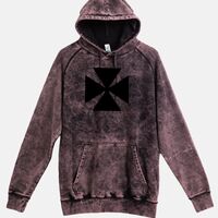 Lane Seven  Vintage Raglan Unisex Pullover Hoodie Thumbnail