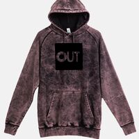 Lane Seven  Vintage Raglan Unisex Pullover Hoodie Thumbnail