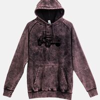 Lane Seven  Vintage Raglan Unisex Pullover Hoodie Thumbnail