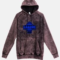 Lane Seven  Vintage Raglan Unisex Pullover Hoodie Thumbnail