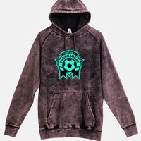 Lane Seven  Vintage Raglan Unisex Pullover Hoodie Thumbnail