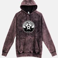 Lane Seven  Vintage Raglan Unisex Pullover Hoodie Thumbnail