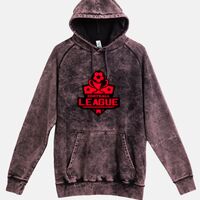 Lane Seven  Vintage Raglan Unisex Pullover Hoodie Thumbnail