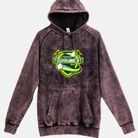 Lane Seven  Vintage Raglan Unisex Pullover Hoodie Thumbnail