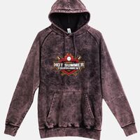 Lane Seven  Vintage Raglan Unisex Pullover Hoodie Thumbnail