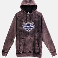 Lane Seven  Vintage Raglan Unisex Pullover Hoodie Thumbnail