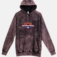 Lane Seven  Vintage Raglan Unisex Pullover Hoodie Thumbnail