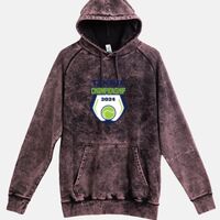 Lane Seven  Vintage Raglan Unisex Pullover Hoodie Thumbnail