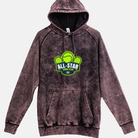 Lane Seven  Vintage Raglan Unisex Pullover Hoodie Thumbnail