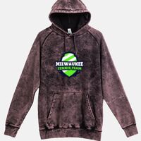 Lane Seven  Vintage Raglan Unisex Pullover Hoodie Thumbnail