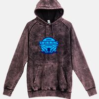 Lane Seven  Vintage Raglan Unisex Pullover Hoodie Thumbnail