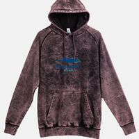 Lane Seven  Vintage Raglan Unisex Pullover Hoodie Thumbnail