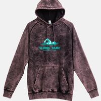 Lane Seven  Vintage Raglan Unisex Pullover Hoodie Thumbnail