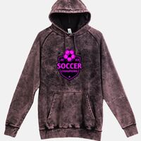 Lane Seven  Vintage Raglan Unisex Pullover Hoodie Thumbnail