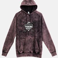 Lane Seven  Vintage Raglan Unisex Pullover Hoodie Thumbnail