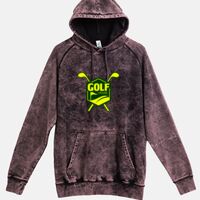 Lane Seven  Vintage Raglan Unisex Pullover Hoodie Thumbnail