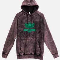 Lane Seven  Vintage Raglan Unisex Pullover Hoodie Thumbnail