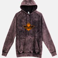 Lane Seven  Vintage Raglan Unisex Pullover Hoodie Thumbnail