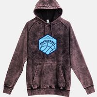 Lane Seven  Vintage Raglan Unisex Pullover Hoodie Thumbnail