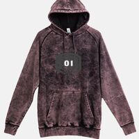 Lane Seven  Vintage Raglan Unisex Pullover Hoodie Thumbnail