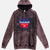Lane Seven  Vintage Raglan Unisex Pullover Hoodie Thumbnail