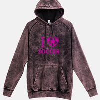 Lane Seven  Vintage Raglan Unisex Pullover Hoodie Thumbnail