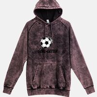 Lane Seven  Vintage Raglan Unisex Pullover Hoodie Thumbnail