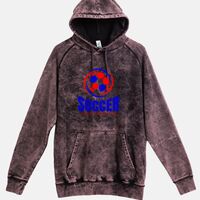 Lane Seven  Vintage Raglan Unisex Pullover Hoodie Thumbnail