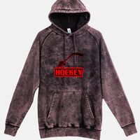 Lane Seven  Vintage Raglan Unisex Pullover Hoodie Thumbnail