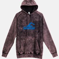 Lane Seven  Vintage Raglan Unisex Pullover Hoodie Thumbnail