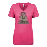 Ladies' Ideal V-Neck Tee Thumbnail