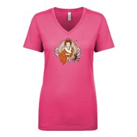 Ladies' Ideal V-Neck Tee Thumbnail