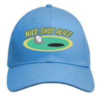 UNAMEIT Custom Hat, Embroidered. Your Own Text. Adjustable Back. Curved Bill Thumbnail