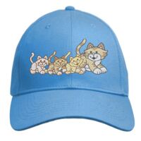 UNAMEIT Custom Hat, Embroidered. Your Own Text. Adjustable Back. Curved Bill Thumbnail