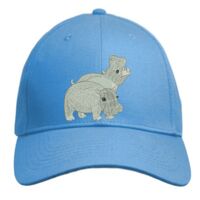 UNAMEIT Custom Hat, Embroidered. Your Own Text. Adjustable Back. Curved Bill Thumbnail