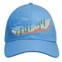 UNAMEIT Custom Hat, Embroidered. Your Own Text. Adjustable Back. Curved Bill Thumbnail